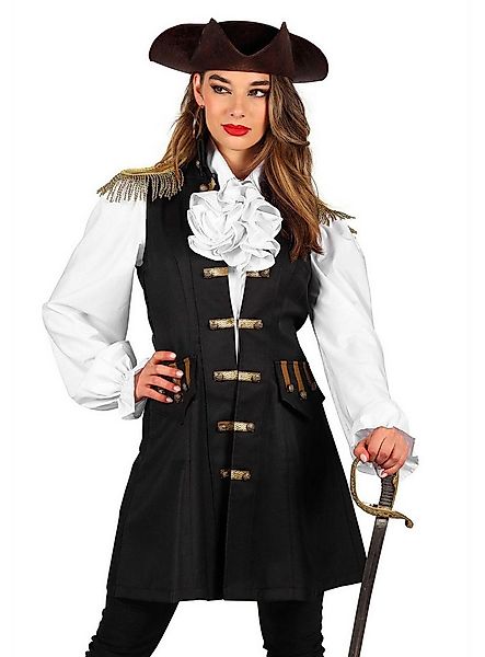 thetru Piraten-Kostüm Piratenweste mit Epauletten für Damen, Die luftige Al günstig online kaufen