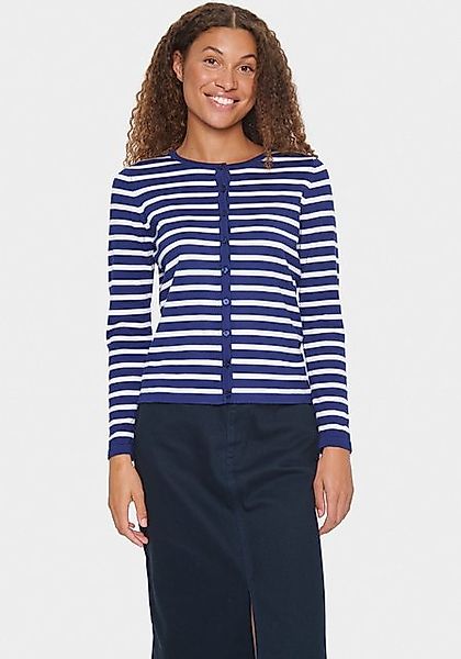 Saint Tropez Strickjacke MilaSZ Striped Cardigan günstig online kaufen