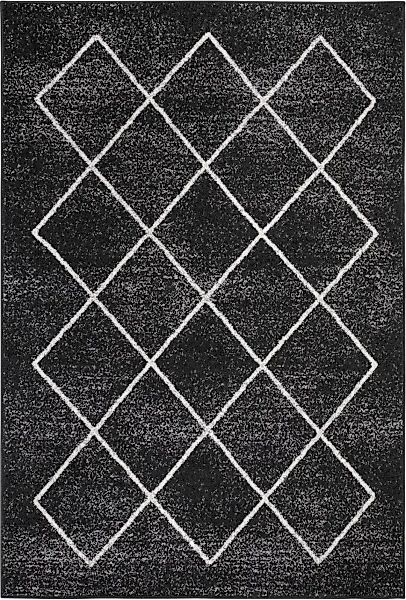 Andiamo Teppich »Bolonia«, rechteckig, 6 mm Höhe, Rauten Design, leicht mel günstig online kaufen