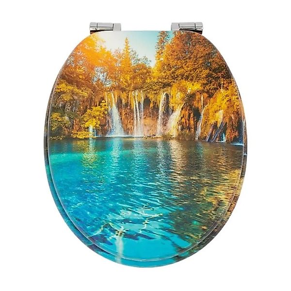 SINOBATH WC-Sitz mit Absenkautomatik Softclose Variabel Scharniere MDF-Mate günstig online kaufen