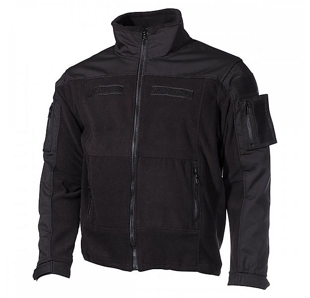 MFHHighDefence Fleecejacke Fleece-Jacke, Combat, schwarz - XXXL günstig online kaufen