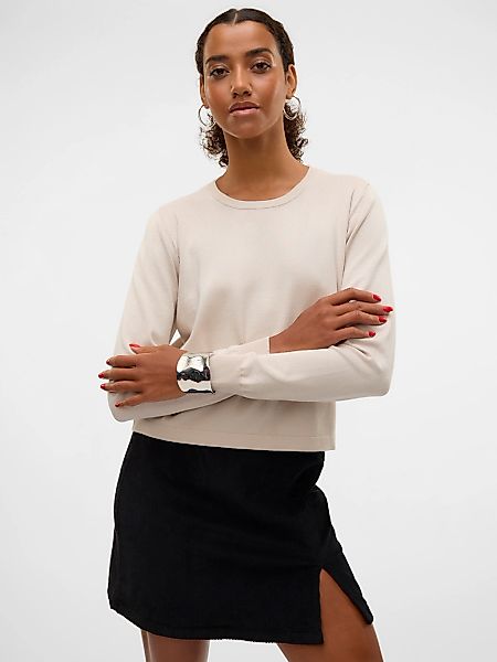 Vero Moda Strickpullover VMSILJE LS O-NECK günstig online kaufen
