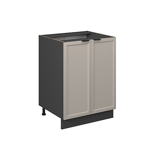 Vicco Unterschrank Fame-Line, GrauBeige/Anthrazit, 60 cm günstig online kaufen