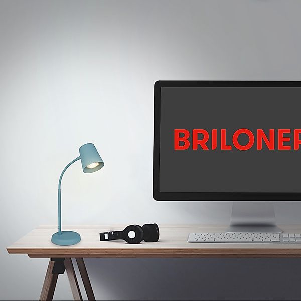 Briloner Leuchten Tischleuchte LED Tischlampe Kippschalter günstig online kaufen