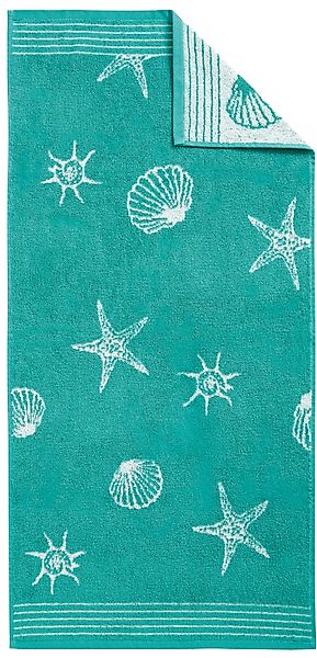 Dyckhoff Badetuch "Seashell" mit Muschelmuster günstig online kaufen
