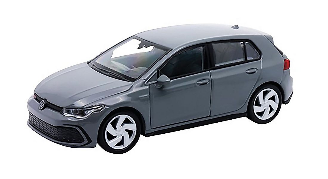 Welly Modellauto VOLKSWAGEN GOLF 8 GTI aus Metall Modellauto VW 49 (Grau-Me günstig online kaufen