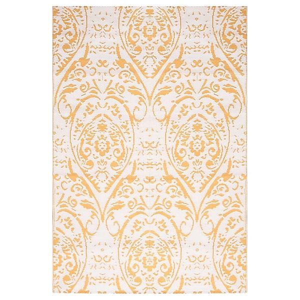 Vidaxl Outdoor-teppich Gelb 140x200 Cm Pp günstig online kaufen