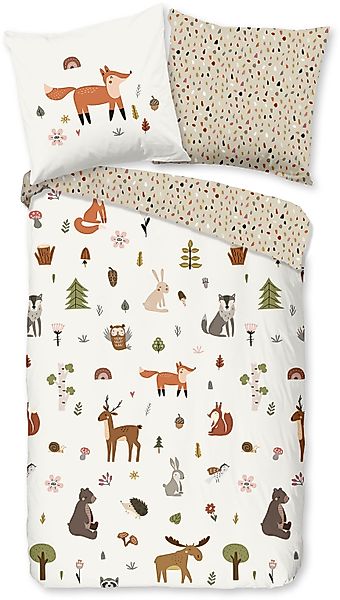 good morning Kinderbettwäsche »United«, Baumwolle, 135x200, Wende, Kind, wi günstig online kaufen