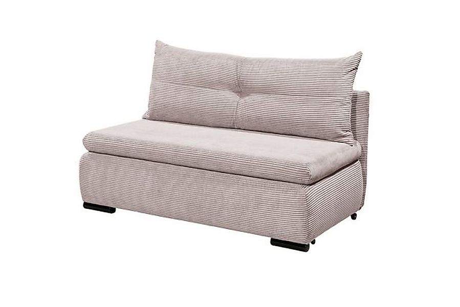 freiraum Schlafsofa CHARLIE 2FBK, Liegefläche 200x150cm, cord flamingo - 15 günstig online kaufen
