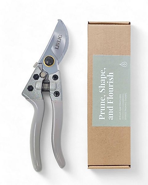 LIVLIG Gartenschere Bypass Gartenschere, Hochwertige Stahl-Klingen, Rosensc günstig online kaufen
