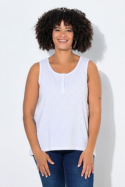 Angel of Style Longtop Jersey-Top A-Linie Flammjersey Knopfleiste günstig online kaufen