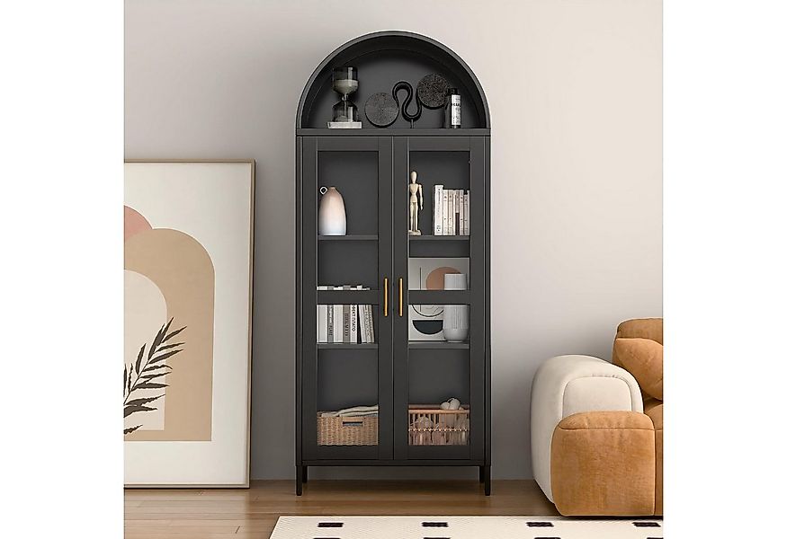 AOBABO Glasvitrine die supermetall präsentieren ständer mit bögen (1er Set) günstig online kaufen