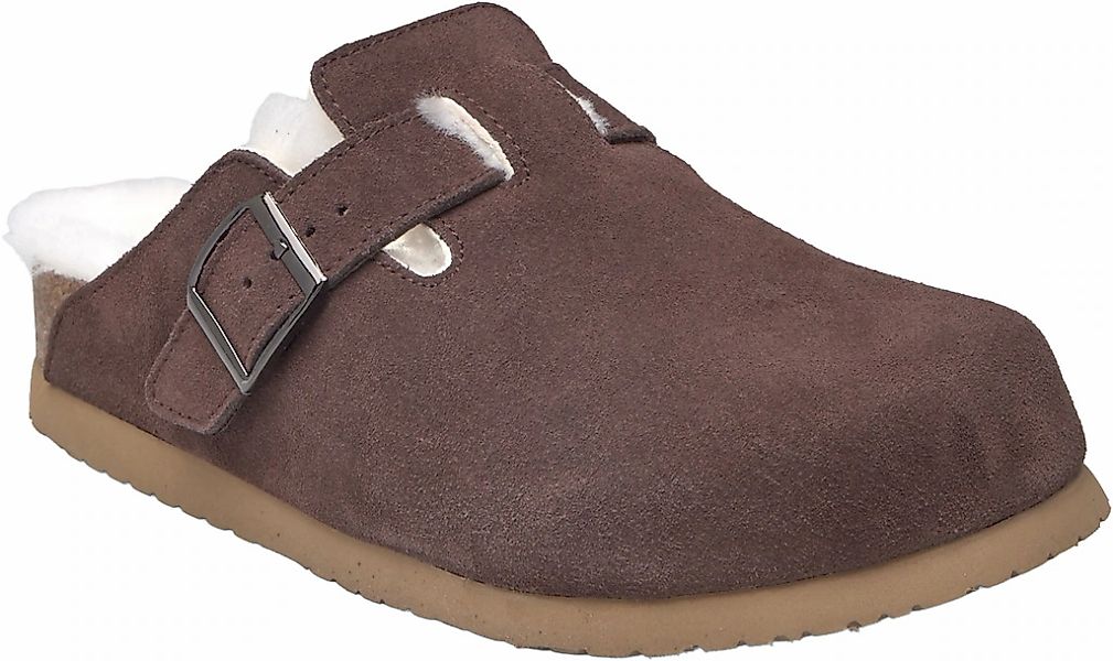 rosemunde Hausschuh "Evelyn Leather Sandals" wärmend, mit Memory-Foam, weic günstig online kaufen