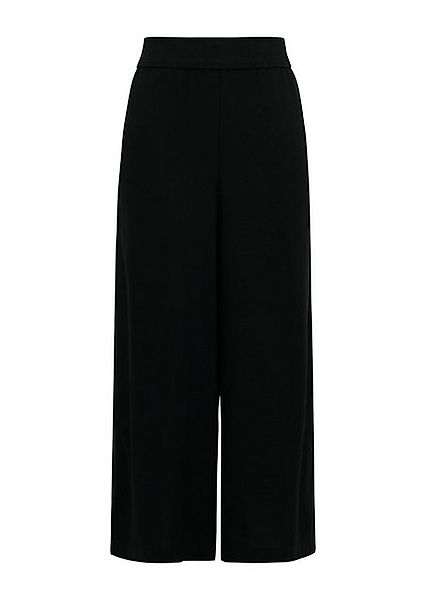 comma casual identity 7/8-Hose Leichte Culotte aus Leinenmix mit Schlitzen günstig online kaufen