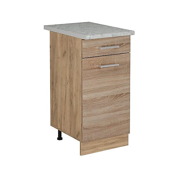 Vicco Unterschrank R-Line, Sonoma/Goldkraft Eiche, 40 günstig online kaufen