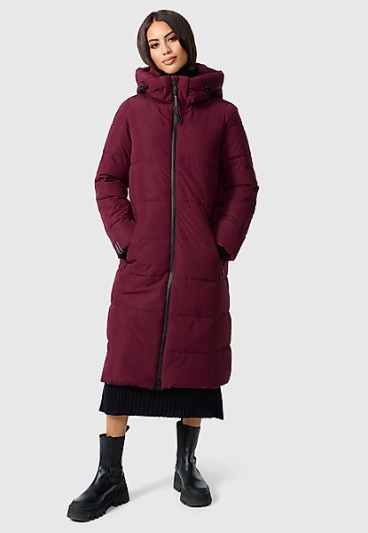 Marikoo Steppjacke "Zuraraa XVI", mit Kapuze, langer Winter Mantel gesteppt günstig online kaufen