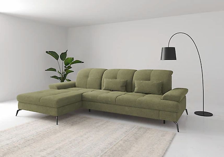 sit&more Ecksofa »Amica«, inkl Sitztiefenverstellung und Armteilverstellung günstig online kaufen