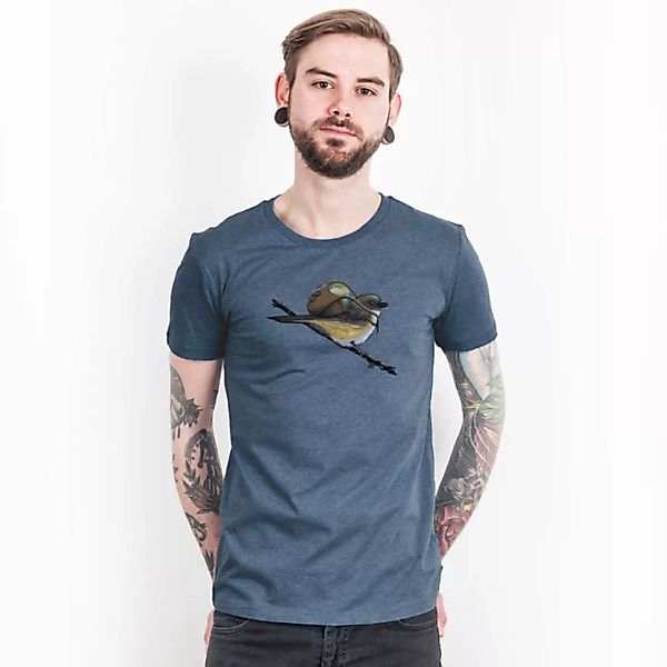 Robert Richter – Save The Planet Bird - Mens Recycled Organic T-shirt günstig online kaufen