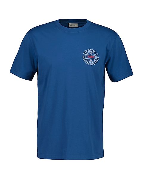 Gant T-Shirt "GRAPHIC SHORT SLEEVE" mit Print vorn, Rundhals günstig online kaufen
