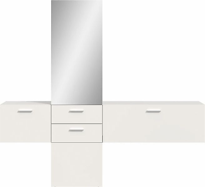 INOSIGN Garderoben-Set, (Set, 3 St.), Lumo, Garderobenset Breite 208 cm, Sp günstig online kaufen