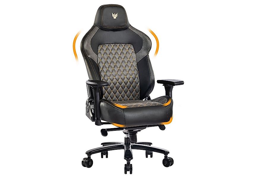 SeedWave Gaming-Stuhl 200kg Chefsessel Bürostuhl mit 155° Verstellbare Rück günstig online kaufen