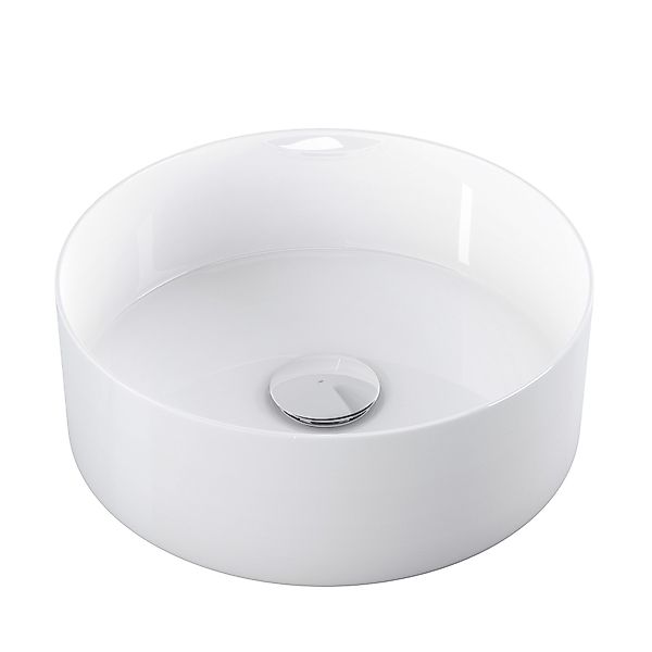 doporro Waschbecken Keramik Aufsatzwaschbecken Rund Gäste-WC günstig online kaufen