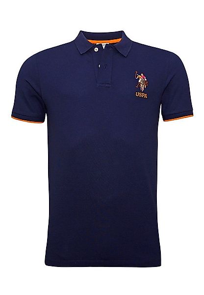 U.S. Polo Assn. Poloshirt Poloshirt Kurzarmshirt bunter Poloreiter (1-tlg., günstig online kaufen