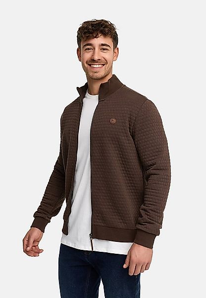 Indicode Sweatjacke Herren Bermie Herrenjacke Reißverschluss mit strukturie günstig online kaufen
