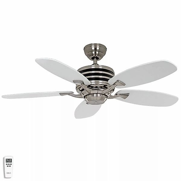 Deckenventilator Eco Gamma 103cm weiß/hellgrau günstig online kaufen