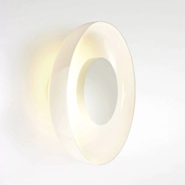 MARSET Aura LED-Wandleuchte, Ø 25 cm, opal günstig online kaufen