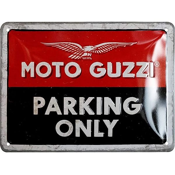 Nostalgic-Art Blechschild 15x20 cm - Moto Guzzi - Moto Guzzi - Parking Only günstig online kaufen