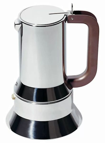 italienischer Kaffeebereiter 9090 metall 1 bis 3 Tassen - Alessi - Metall günstig online kaufen