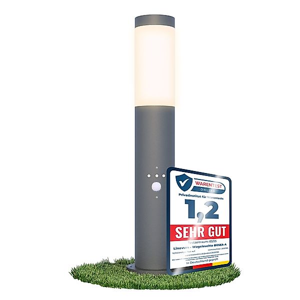 linovum LED Außen-Wandleuchte BOSEA-B Wegeleuchte anthrazit günstig online kaufen