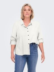 ONLY CARMAKOMA Langarmbluse CARYASMIN-CARO L/S LINEN günstig online kaufen