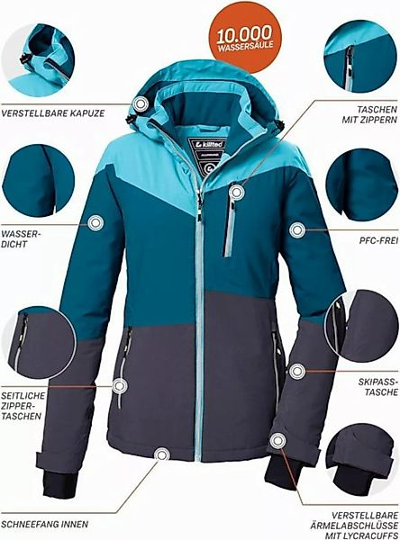 Killtec Funktionsjacke KSW 197 WMN SKI JCKT HELLTÜRKIS günstig online kaufen