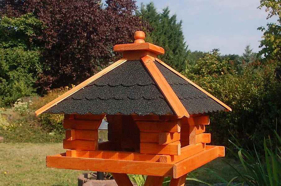 DSH DEKO SHOP HANNUSCH Vogelhaus Futterhaus / Vogelhaus mit Bitumenschindel günstig online kaufen
