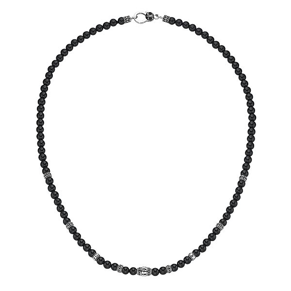 GIORGIO MARTELLO MILANO Collier schwarze Achat-, günstig online kaufen