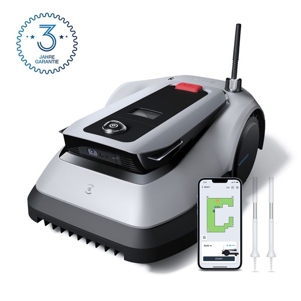 ECOVACS Rasenmähroboter GOAT G1-800 Grey, bis günstig online kaufen