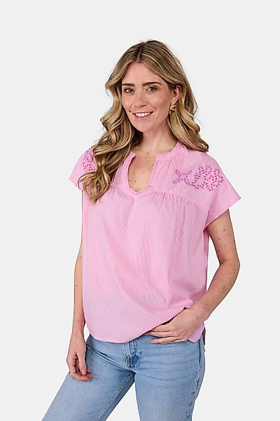 Lieblingsstück Schlupfbluse, mit Stickerei günstig online kaufen