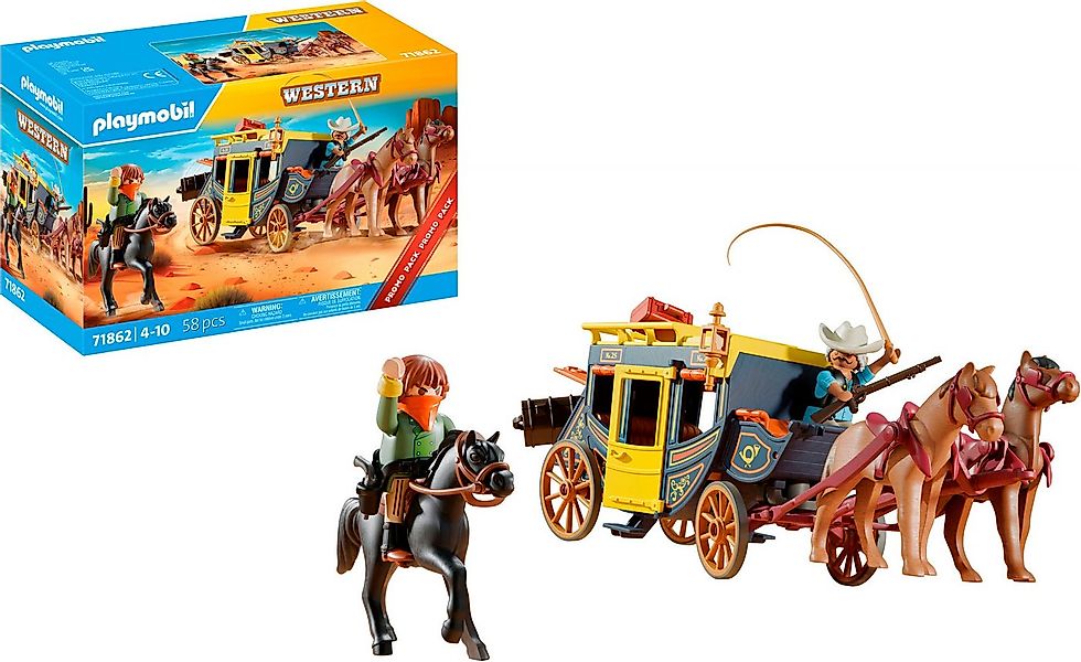 Playmobil® Postkutschenüberfall im Wilden Westen (71862), History Konstrukt günstig online kaufen