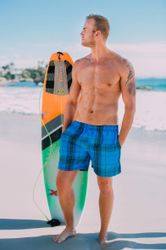 GUGGEN Mountain Badehose Badehose Herren Beachshorts günstig online kaufen