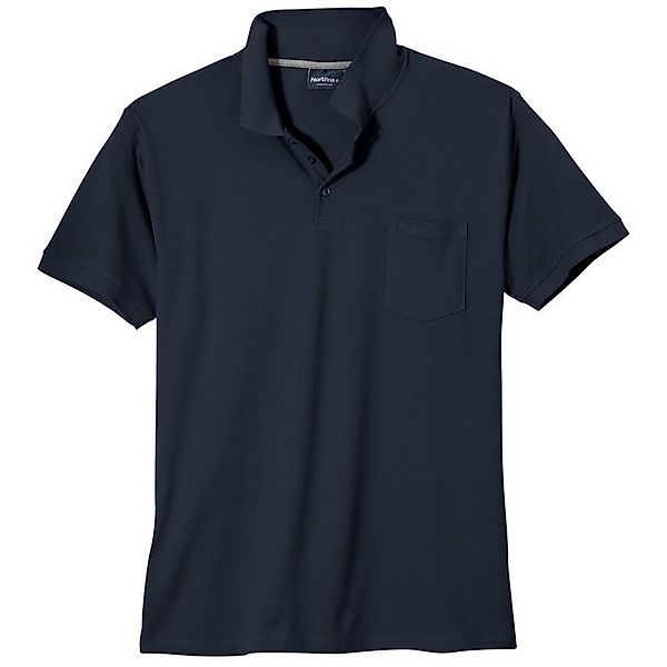 north 56 4 Poloshirt North 56°4 by Allsize Poloshirt Übergröße dunkelblau günstig online kaufen