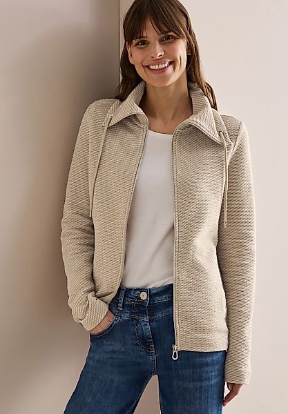 Cecil Sweatjacke, mit Stehkragen günstig online kaufen
