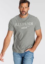 H.I.S T-Shirt schmale Passform, bedrucktes Design, günstig online kaufen