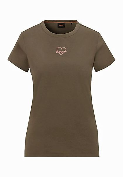 BOSS ORANGE T-Shirt "C Elogo print6", mit BOSS Logoschriftzug mit Mille Fle günstig online kaufen