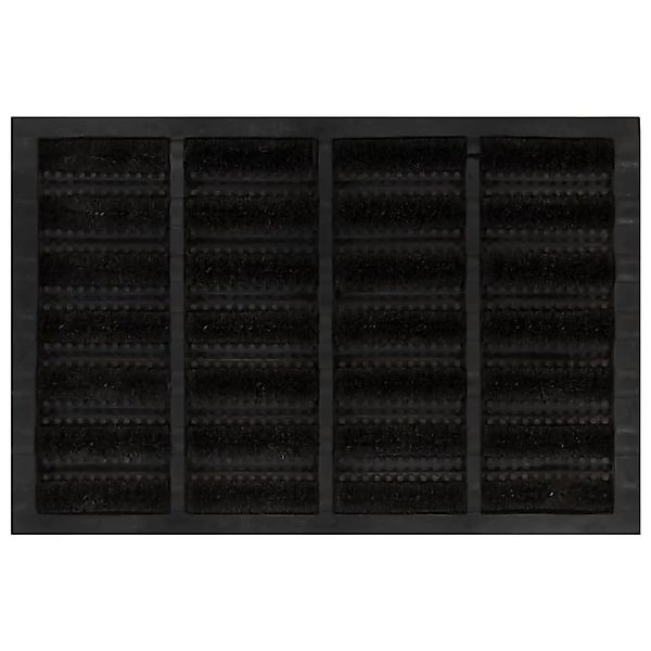vidaXL Fußmatte Rechteckig 40x60 cm Gummi und Kokosfaser 155662 günstig online kaufen