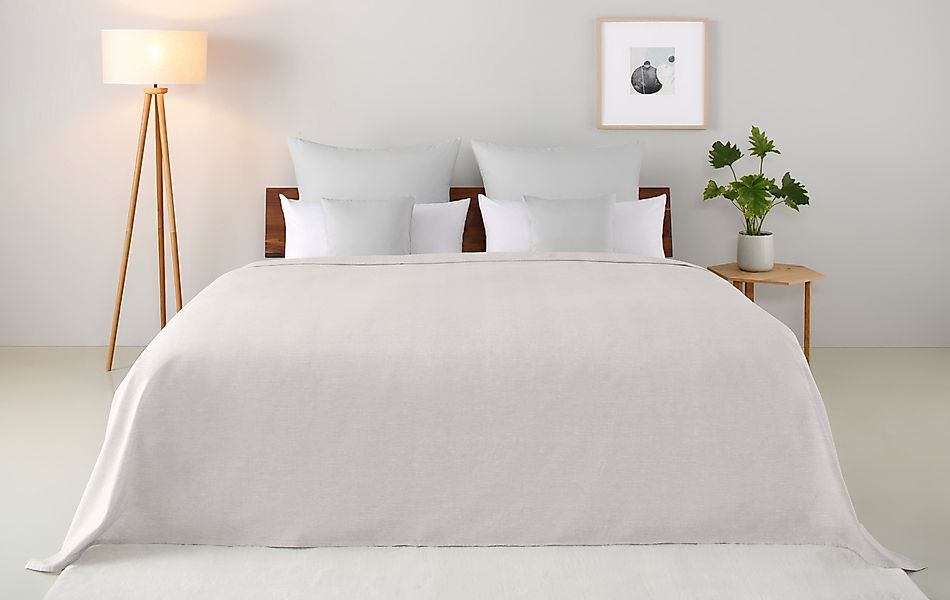 Home affaire Tagesdecke "Melli Tagesdecke, Überwurf im Landhausstil, für Ki günstig online kaufen