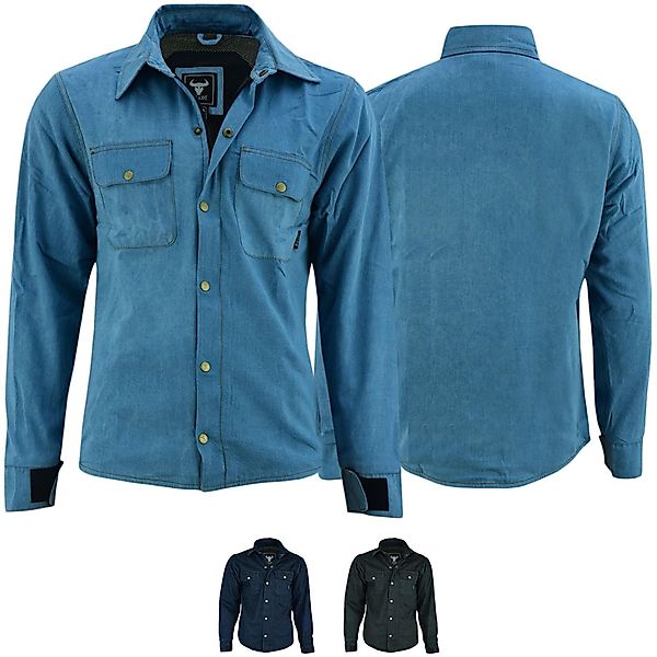 BULLDT Motorradjacke BLD1202 (mit Protektoren) Motorradhemd günstig online kaufen