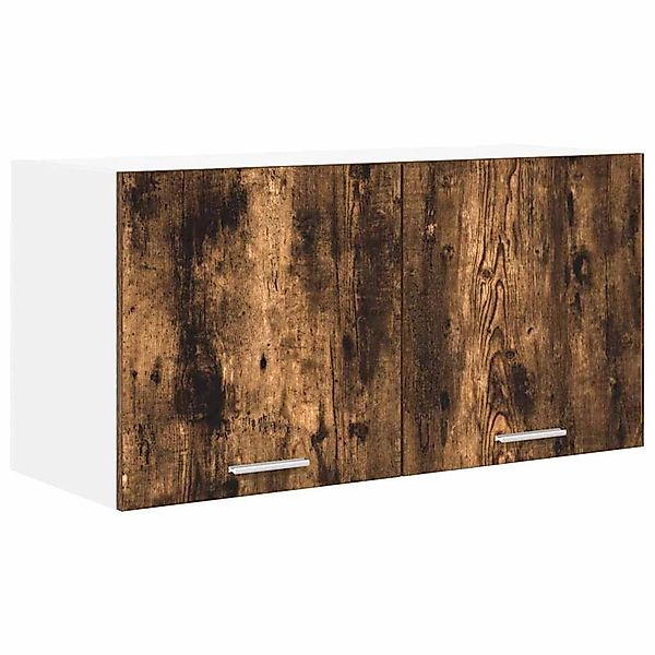 vidaXL Hängeschrank mit Tür Riga Geräucherte Eiche 80 x 31 x 40 cm 884182 günstig online kaufen