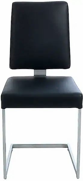 K+W Komfort & Wohnen Freischwinger () stabiles Hochkantgestell, in Leder od günstig online kaufen